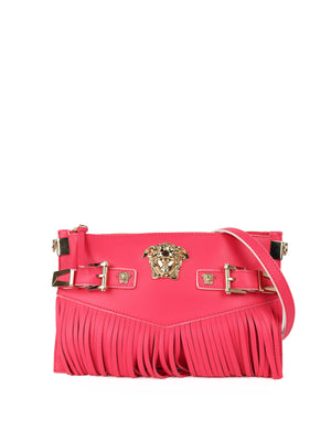 versace pink shoulder bag