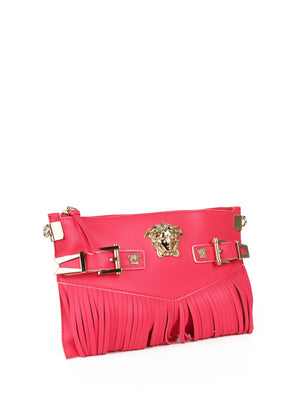 versace pink shoulder bag