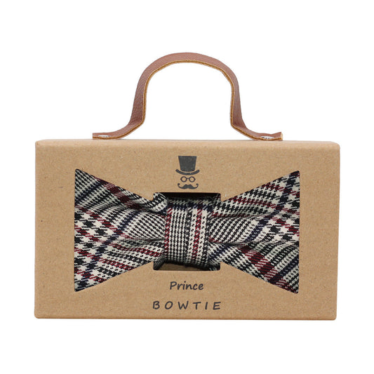 Prince Bowtie - Herren Hosenträger Set Fliege mit