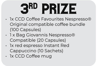 Win with CCD 3rd Prize