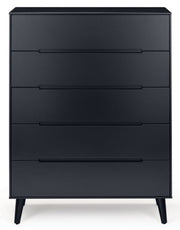 Alicia 5 Drawer Chest - Anthracite