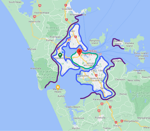 Auckland Map