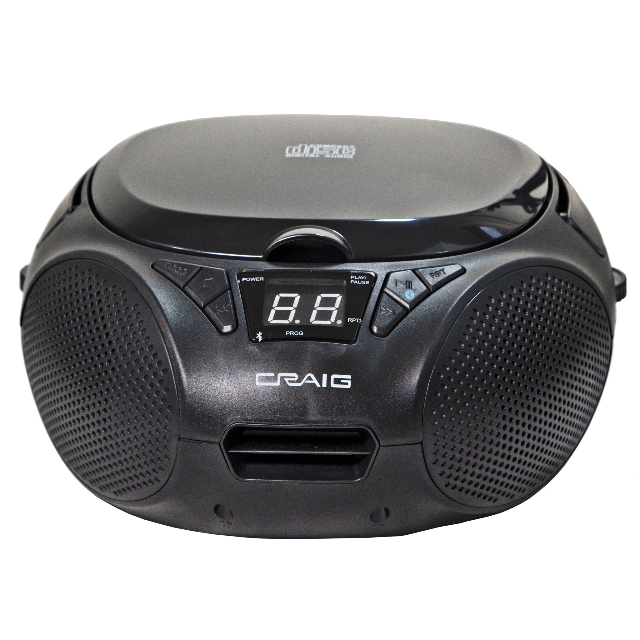 Craig CD6925BT-BK Portable CD Boombox with AM/FM Stereo Radio and Blue –  Electronics