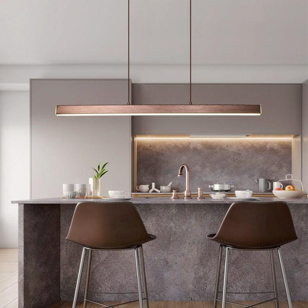 Lighting of Scandinavia - Arctic Block - Modern LED dining room chandelier lighting Nordic restaurant long hanging lights office fixtures Bar illumination study lamps