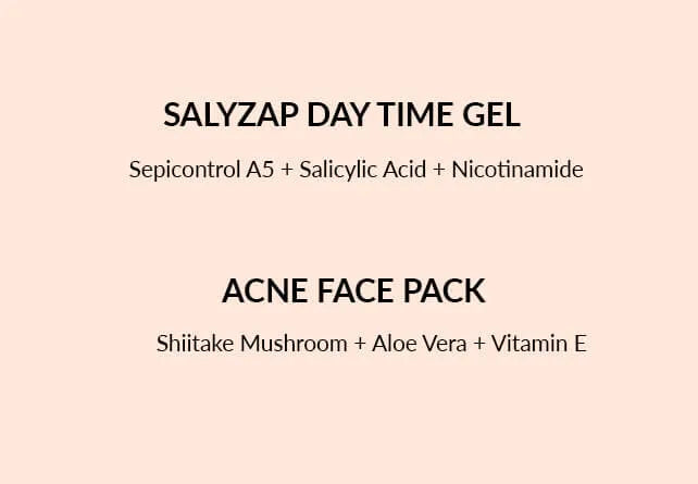 Salyzap Acne kit-Directions for use