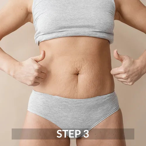 how to use strallium stretch mark cream