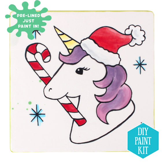 Cute Kawaii Caticorn Cat Unicorn In Christmas Sock Xmas Pajama Canvas  Print for Sale by JokeGysen
