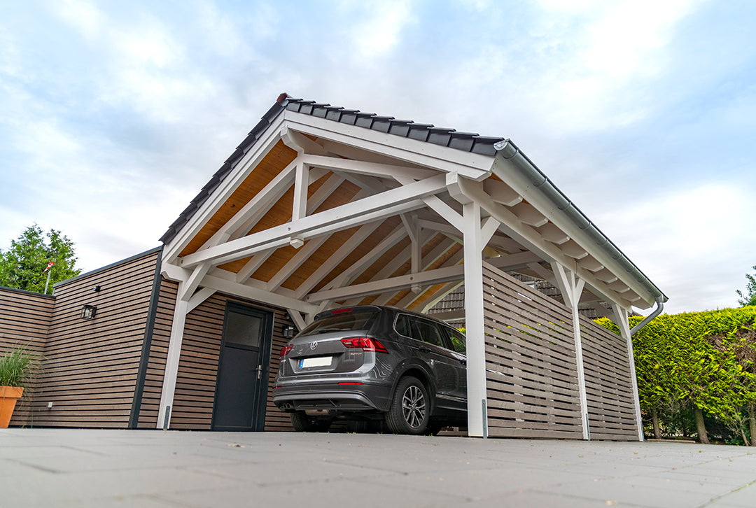 Satteldachcarport