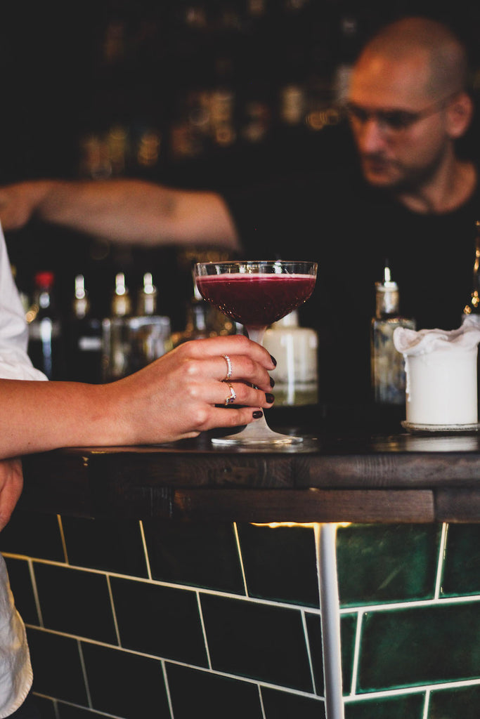 Der alkoholfreie Cocktail Liebesschwur in der Sohnemann Bar