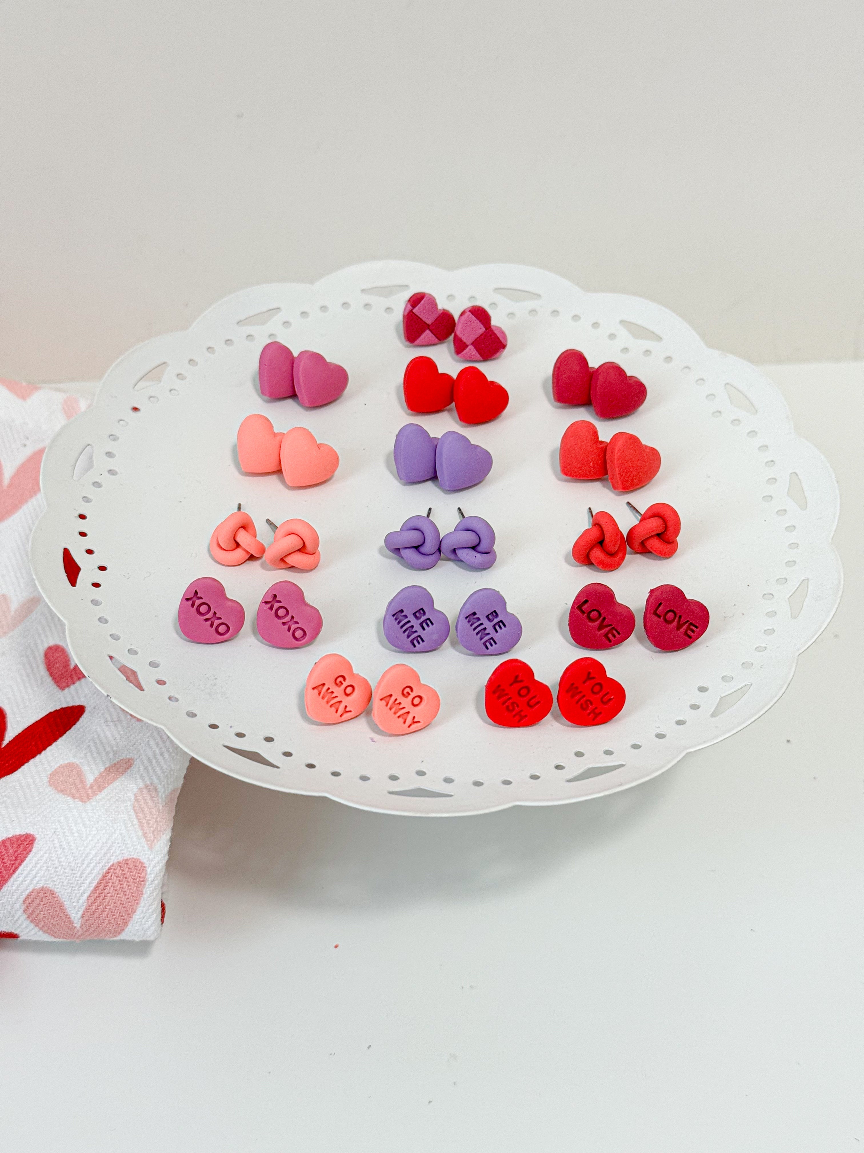 Valentines Single Stud! 1 for $11 or 2 for $20!