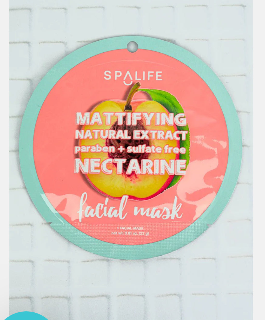 Mattifying Nectarine Facial Mask