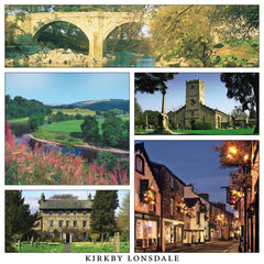 Kirkby Lonsdale postcard