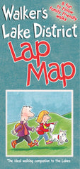 Lake District Walkers Lap Map