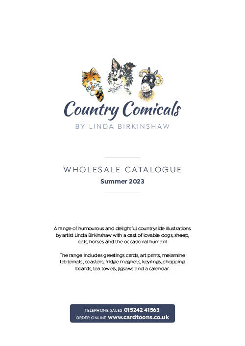 Download our Summer 2023 Country Comicals trade catalogue