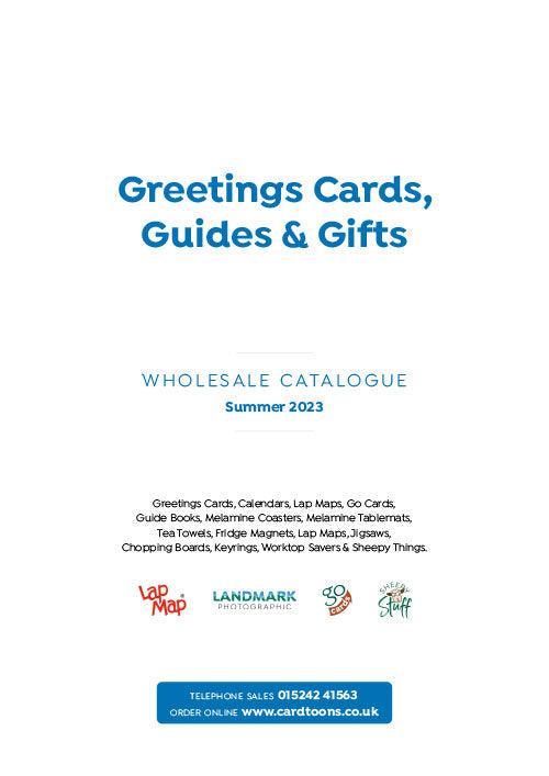 Download our Summer 2023 Greetings Cards, Guides & Gifts trade catalogue