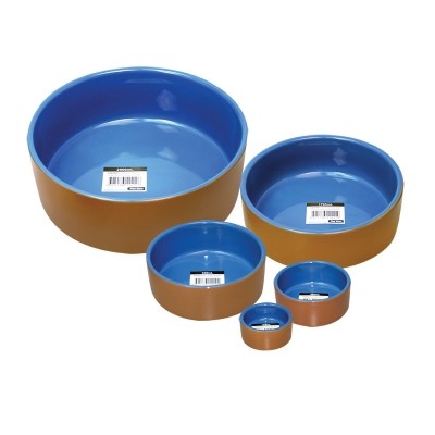 terracotta dog water bowl