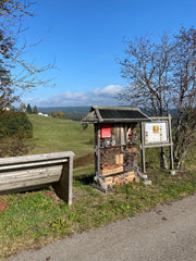 Bienenhotel im Schwarzwald