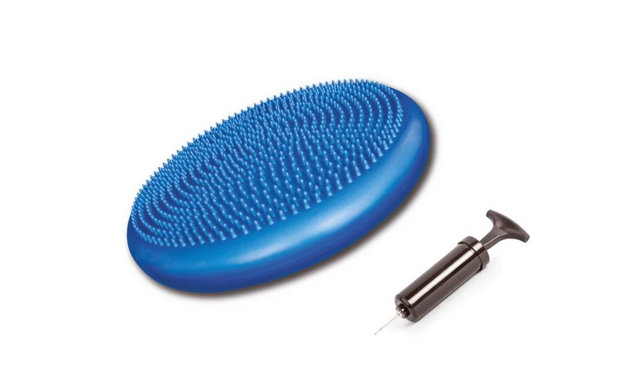 Zerodis panneau de disque de stabilité gonflable Tapis de coussin de disque  d'équilibre professionnel Tapis de balle de massage de