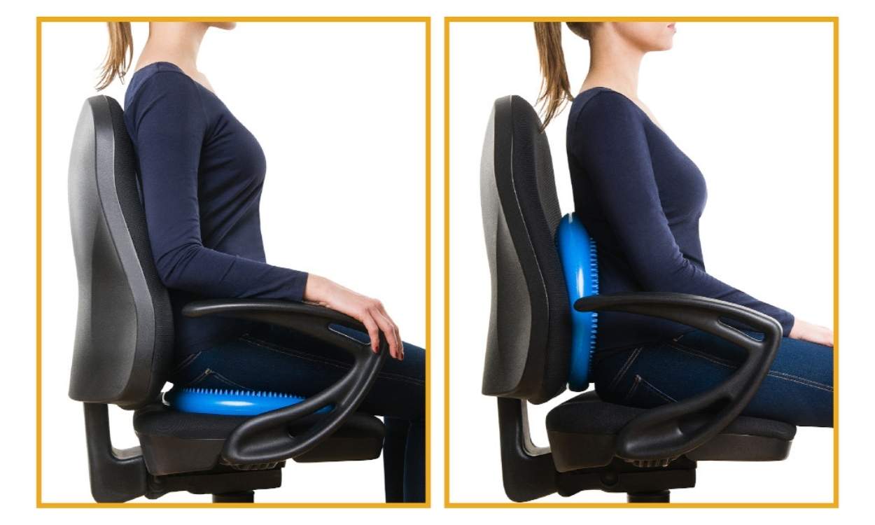 Amplifiez le confort de votre chaise de bureau avec un coussin gonflable ergonomique