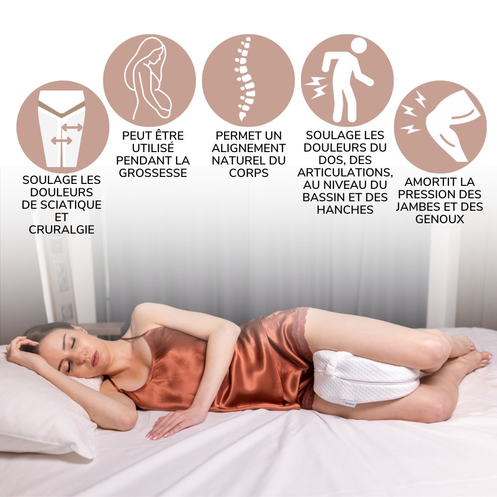 Coussin pour genoux – Pour une relaxation sélective