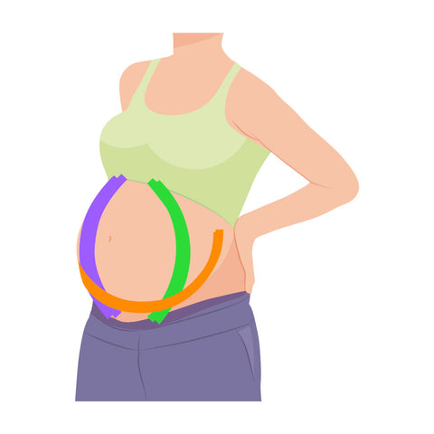 kinesio-taping chez la femme enceinte maintien maximum