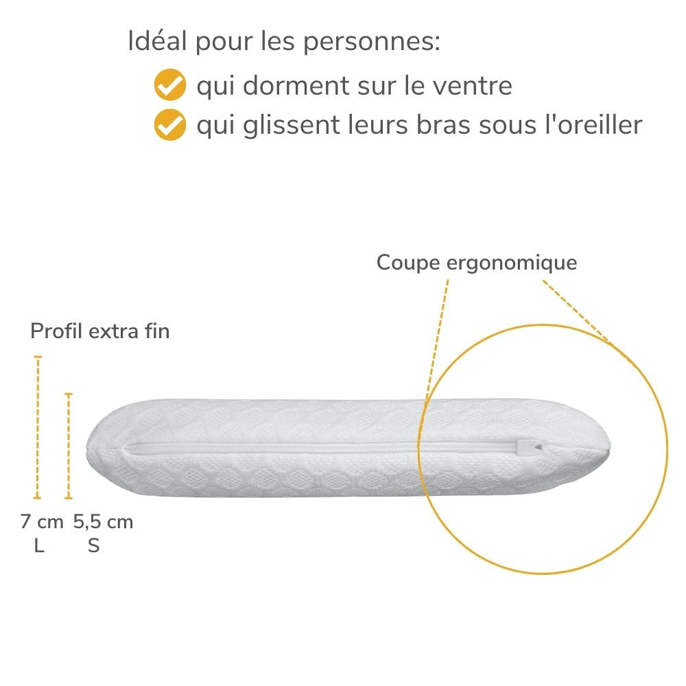 Oreiller Assure un sommeil confortable et de qualité