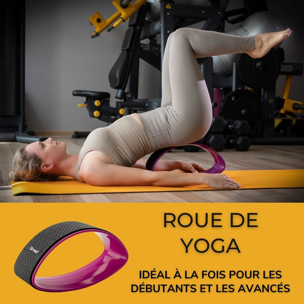 La roue de yoga, le secret d’une séance réussie