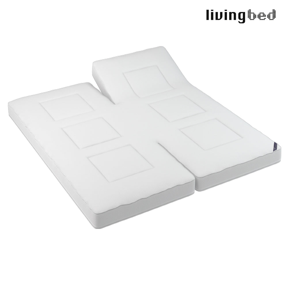 5: Livingbed Lux Deluxe Natur Latex topmadras H-60 Split 180x200