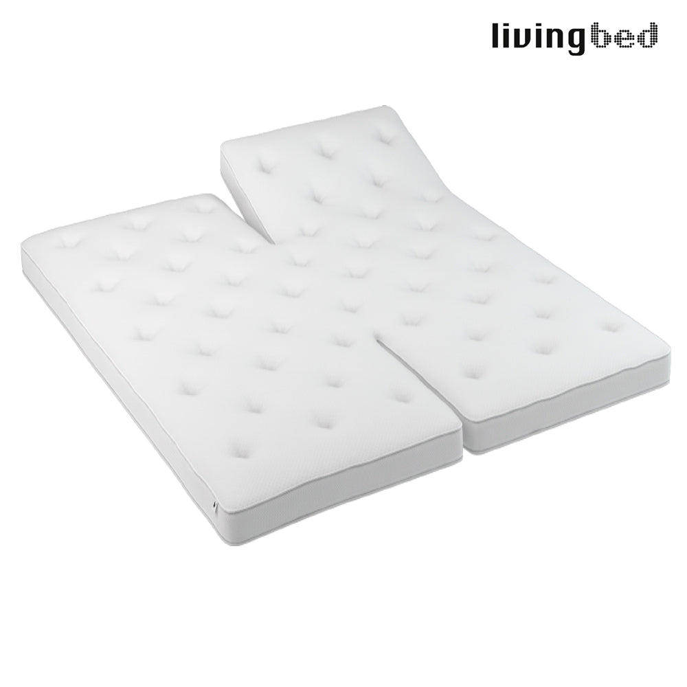 Billede af Livingbed Lux Quiltet Latex topmadras H-60 Split 180x200