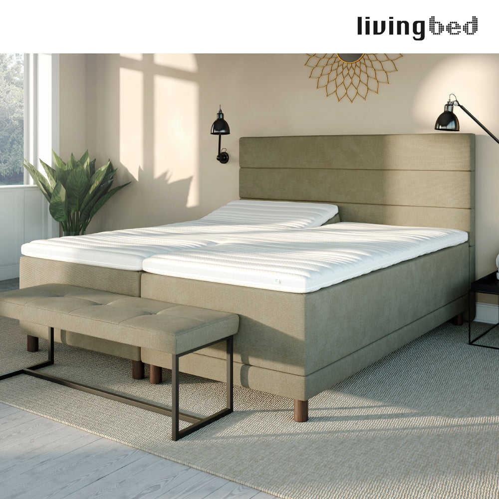 10: Livingbed Lux DF Box Elevationsseng 90x210