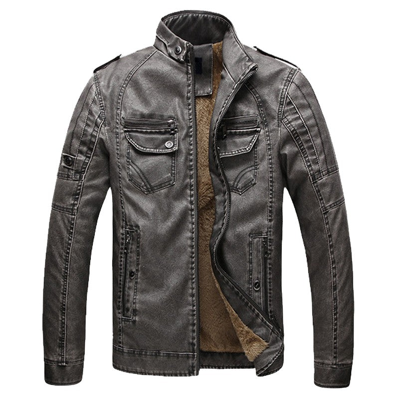 Caden Fleece Biker Jacket – Creed Wear