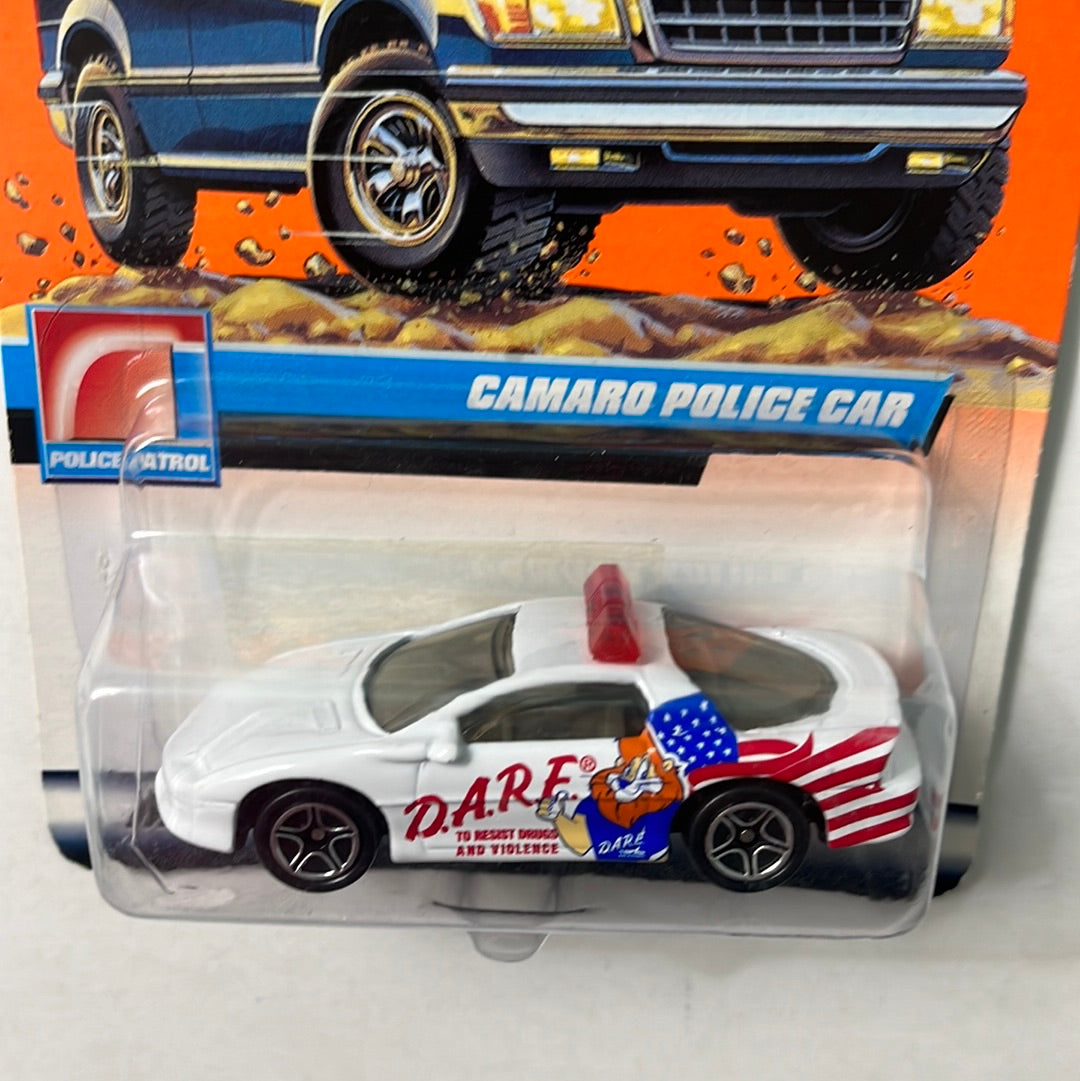 Matchbox Chevrolet Camaro Police Car – Flipn Diecast