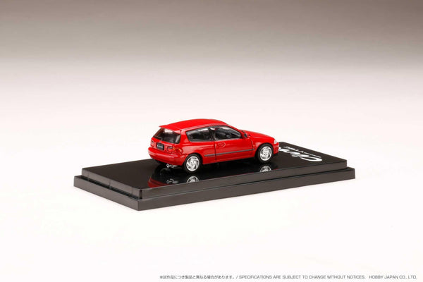 Hobby Japan Honda Civic (EG6) SiR Ⅱ Milano Red W/ Engine – Flipn Diecast