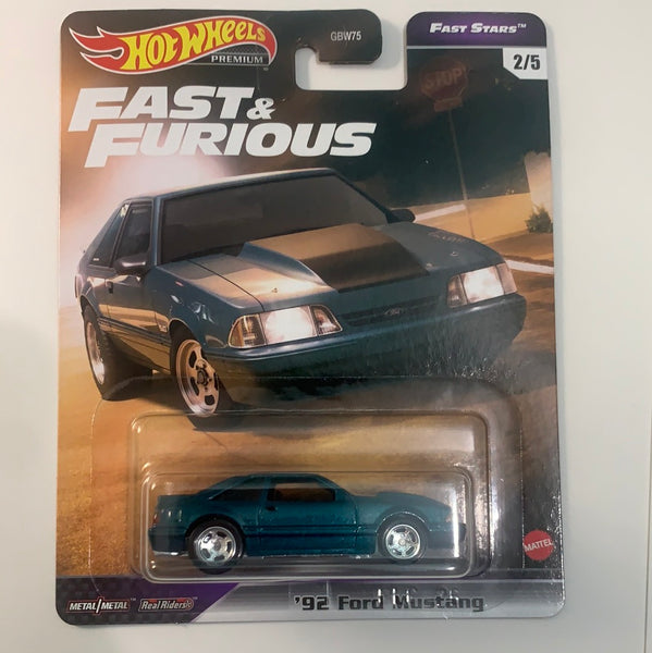 hot wheels fast and furious 92 mustang