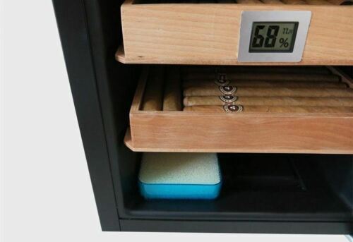 The Clevelander 350 Count Electronic Cigar Cooler Humidor w/ DIGITAL HYGROMETER (ONLY SHIPPING USA)