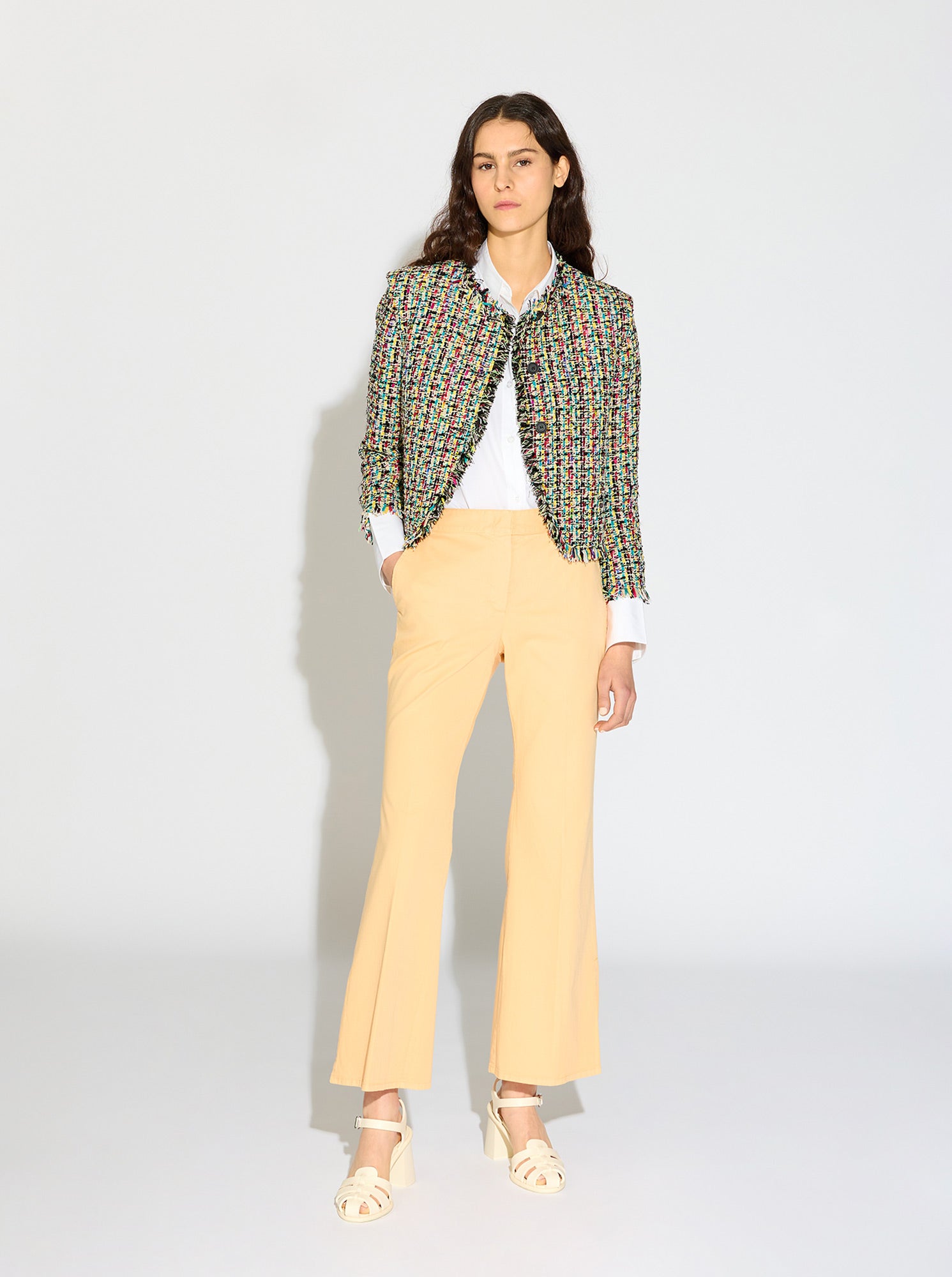 PIPER MULTI COLOR TWEED JACKET – CÂLLAS Milano