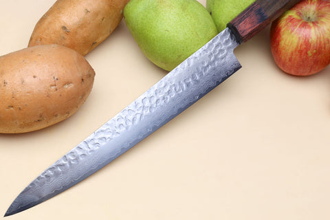 Yoshihiro VG-10 16 Layer Hammered Damascus Stainless Steel Gyuto Chefs –  Yoshihiro Cutlery