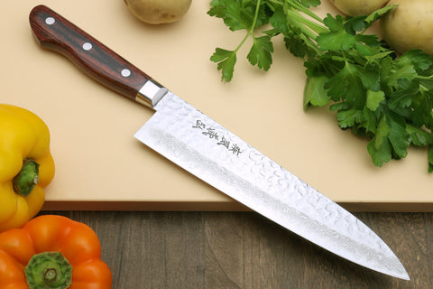 Chef Knife Set Japanese AUS-10 Damascus Steel Santoku Petty