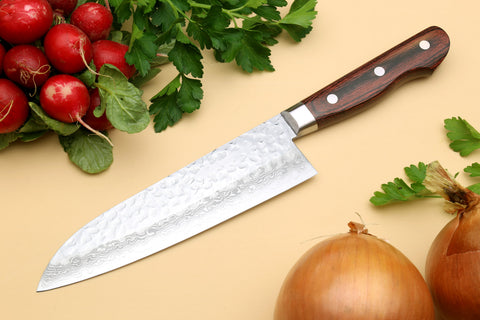 Yoshihiro Damascus SG-II (R-2) Semi-Stainless Kiritsuke Chef Knife, Si –  Yoshihiro Cutlery