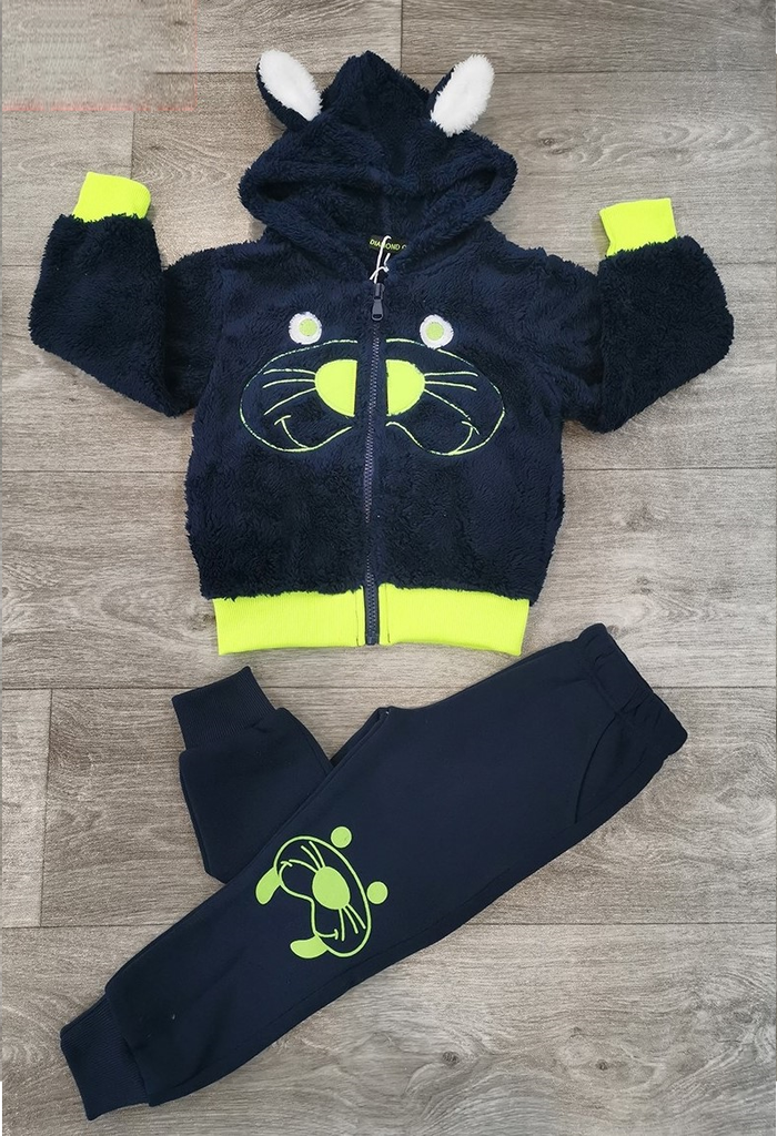 Ensemble Veste Polaire Bebe Vert La Boutik Des Petits