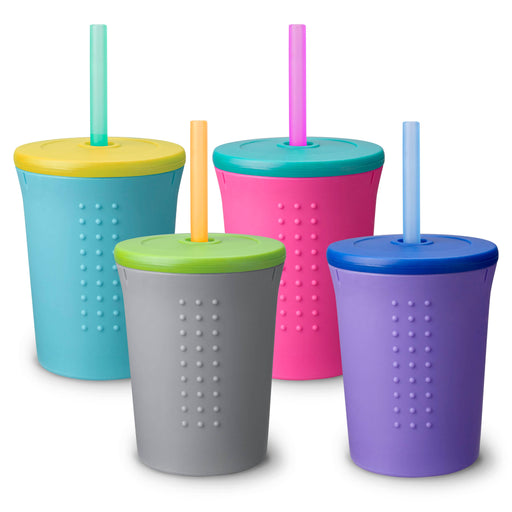 GoSili Oh! No Spill Sippy Cup! 360 Sip from any side! NEW ~ BLUE –  SweetRepeatsInc