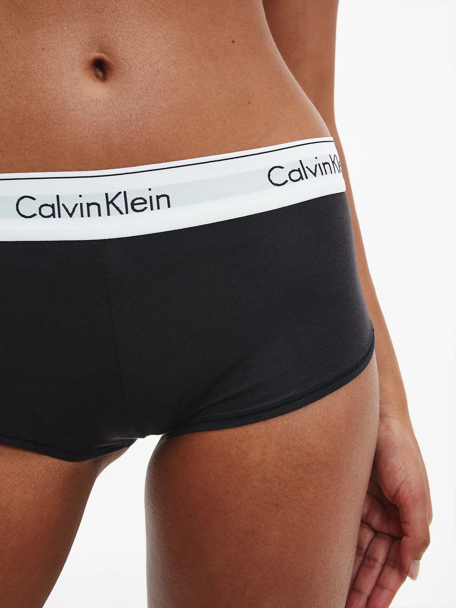 Calvin Klein | Modern Cotton Boy Short | Black – Prettylovelylingerie