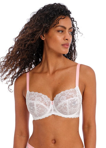 Freya Offbeat Padded Half Cup Bra - Pure Water