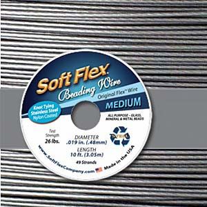 Soft Flex Beading Wire Medium 10ft