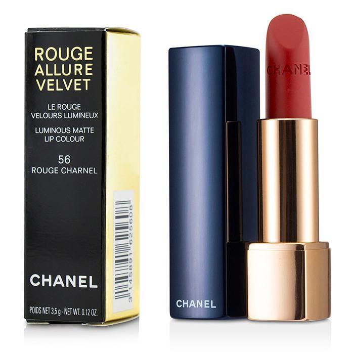 chanel rouge allure velvet 56 rouge charnel