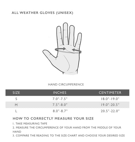 Alay All Weather Gloves (UNISEX)