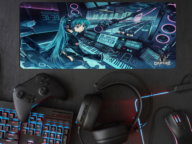Anime Recording Studio Design Xl Gaming Mouse Pad Gamer Style No Gang Of Gamerz