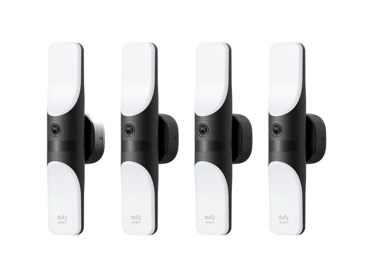 Cámara con Luz de Pared y Cable S100 (Pack de 4)
