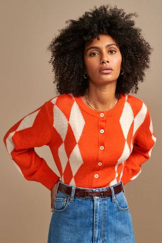 Tangerine Cardigan