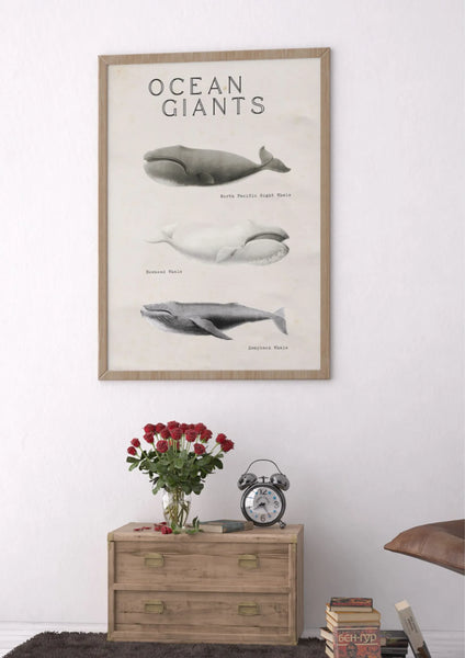 Poster Ocean Giants Vintage